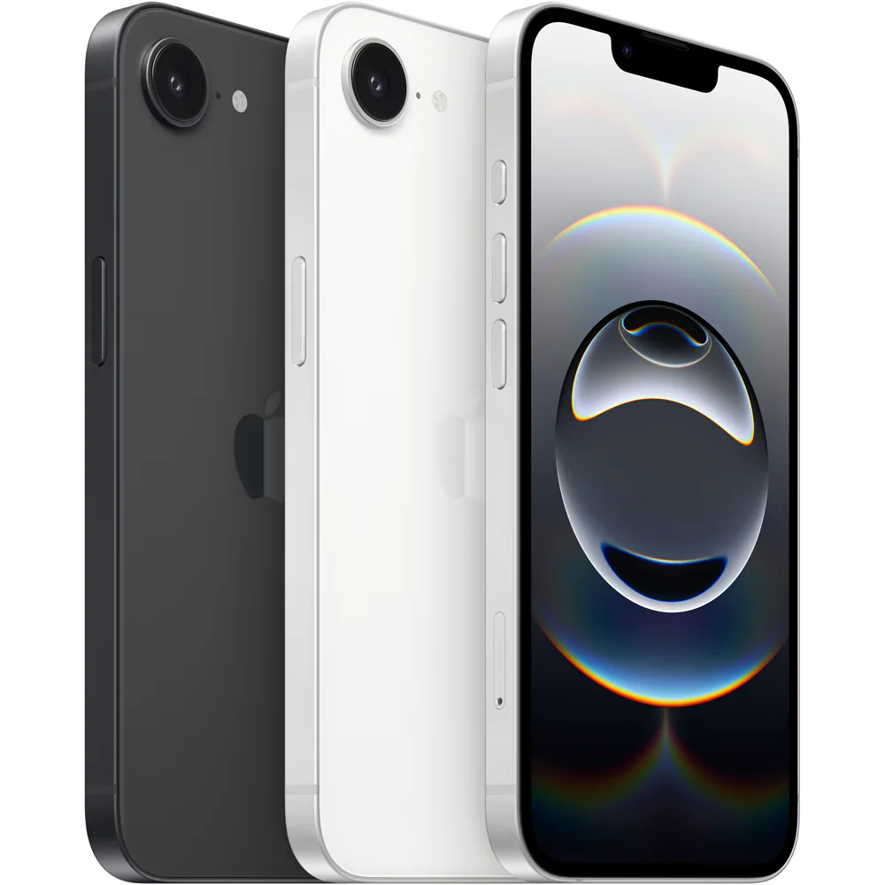 iPhone 16e reacondicionado en todos los colores: Negro y Blanco — iRenovo